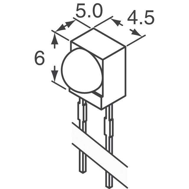 BPV23F Vishay Semiconductor Opto Division  Optical Sensors - Photodiodes